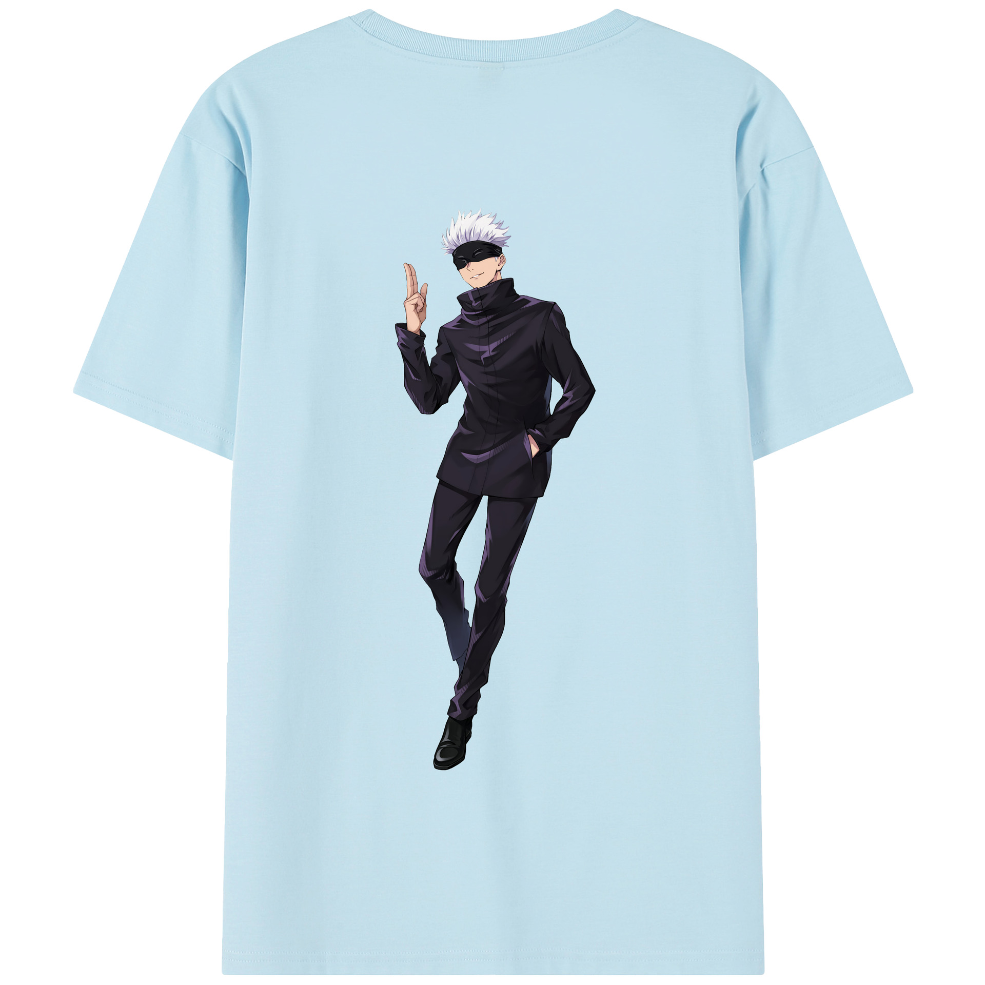 （画像用） 呪術廻戦 Jujutsu Kaisen 綿100％半袖Tシャツ（背面プリント）